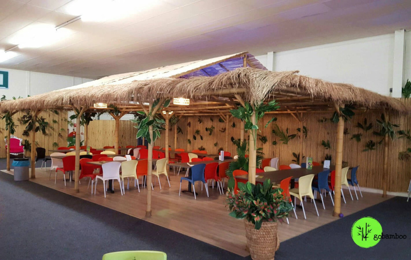 inspirace bambusový plot